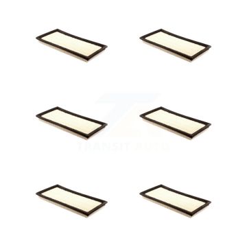 Engine Air Filter (6 Pack) For Nissan Frontier Suzuki Equator 2.5L K57-102499