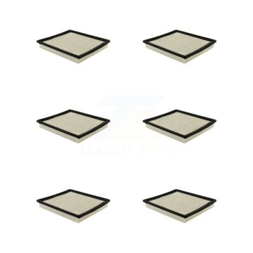 Engine Air Filter (6 Pack) For Chevrolet Malibu Impala Cadillac XTS Limited Buick Regal K57-102507