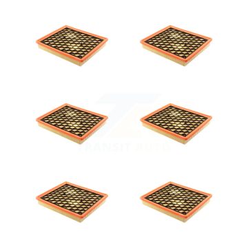 Engine Air Filter (6 Pack) For Buick Chevrolet LaCrosse Malibu Regal Impala Saab 9-5 K57-102508