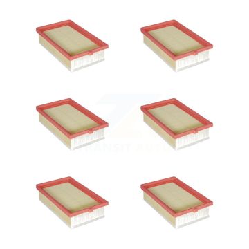 Engine Air Filter (6 Pack) For 2014-2020 Fiat 500L K57-102518