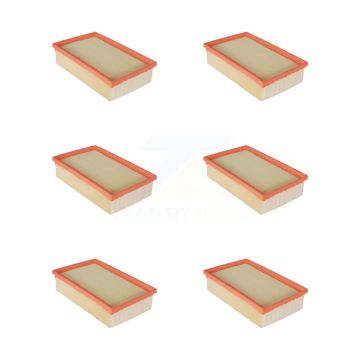 Engine Air Filter (6 Pack) For Volkswagen Tiguan Jetta Audi Golf Q3 GTI A3 Quattro R S3 K57-102520