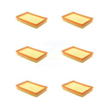 Engine Air Filter (6 Pack) For 2000-2005 Hyundai Accent K57-102523