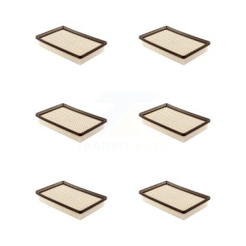 Engine Air Filter (6 Pack) For Hyundai Elantra Kia Spectra Tiburon Spectra5 K57-102533