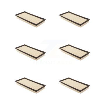 Engine Air Filter (6 Pack) For Dodge Dakota Ram 2500 1500 3500 Jeep Cherokee Durango K57-102559