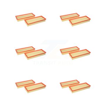 Engine Air Filter (6 Pack) For Mercedes-Benz Dodge Ram 2500 GLK350 C300 3500 C350 C250 K57-102560