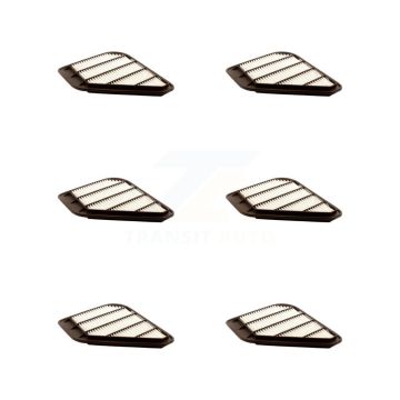 Engine Air Filter (6 Pack) For GMC Acadia Buick Enclave Chevrolet Traverse Saturn Outlook K57-102572
