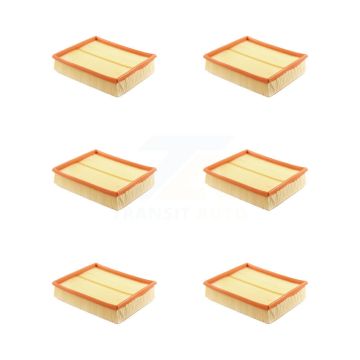 Engine Air Filter (6 Pack) For BMW Volkswagen Passat X5 Audi 540i A4 Quattro A6 Allroad K57-102582