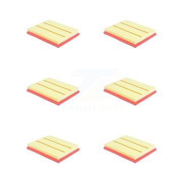 Engine Air Filter (6 Pack) For BMW 335i xDrive 435i Gran Coupe M2 M235i GT ActiveHybrid 3 K57-102592