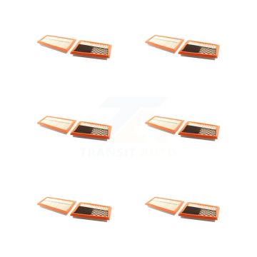 Engine Air Filter (6 Pack) For Mercedes-Benz ML350 E350 ML320 GL350 R350 GL320 E320 R320 K57-102597