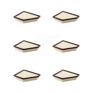 Engine Air Filter (6 Pack) For 2010-2017 Chevrolet Equinox GMC Terrain K57-102609