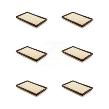Engine Air Filter (6 Pack) For 2006-2007 Saturn Ion 2.2L 2.4L K57-102614