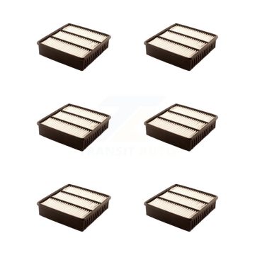 Engine Air Filter (6 Pack) For Mitsubishi Lancer Outlander Mirage K57-102627