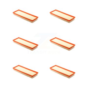 Engine Air Filter (6 Pack) For 2012-2017 Fiat 500 1.4L with Naturally Aspirated K57-102648