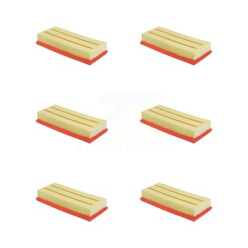 Engine Air Filter (6 Pack) For Mercedes-Benz G63 AMG C63 S GLC63 G550 4x4 K57-102660