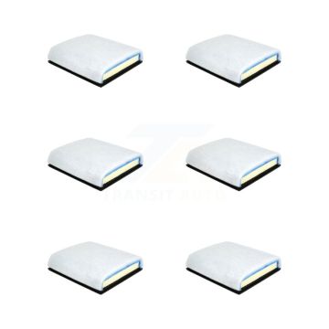 Engine Air Filter (6 Pack) For Ford F-350 Super Duty F-250 F-450 F-550 F-600 K57-102671