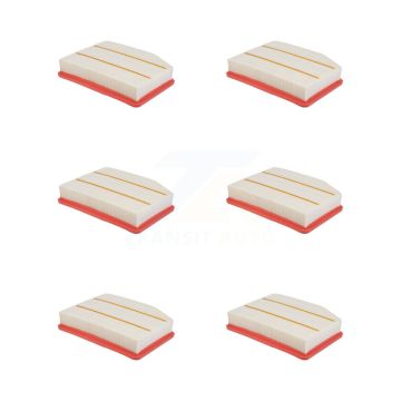 Engine Air Filter (6 Pack) For GMC Chevrolet Silverado 1500 Sierra 2500 HD 3500 Yukon XL K57-102679