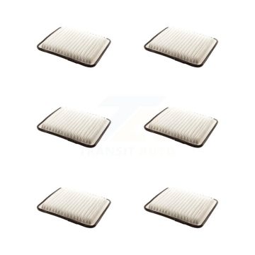 Engine Air Filter (6 Pack) For Chevrolet Colorado GMC Canyon Hummer H3 H3T Isuzu i-290 K57-102684