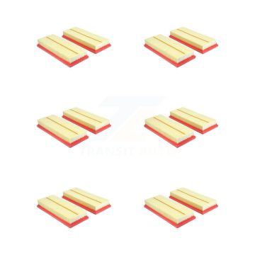 Engine Air Filter (6 Pack) For Mercedes-Benz S550 GLE63 AMG S CLS550 E550 SL550 G63 S63 K57-102688