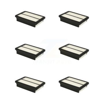 Engine Air Filter (6 Pack) For Hyundai Elantra Kona Kia Forte Soul Forte5 GT Veloster K57-102702