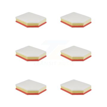 Engine Air Filter (6 Pack) For Volvo XC60 XC90 S60 V60 Cross Country V90 S90 K57-102704