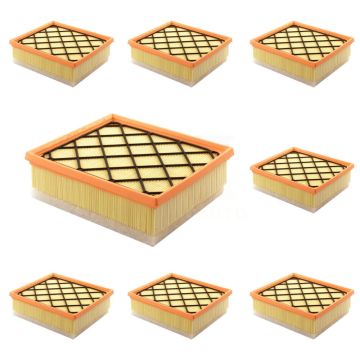Engine Air Filter (8 Pack) For Volvo S60 S40 C30 XC60 V50 C70 V60 Cross Country XC70 K57-102721