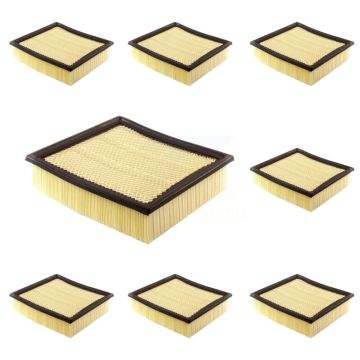 Engine Air Filter (8 Pack) For Ford F-150 F-350 Super Duty F-250 Expedition Lincoln F-450 K57-102758