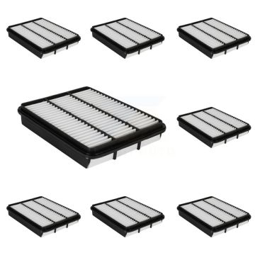 Engine Air Filter (8 Pack) For Toyota 4Runner Tundra Lexus Sequoia GX470 LX470 Land K57-102763