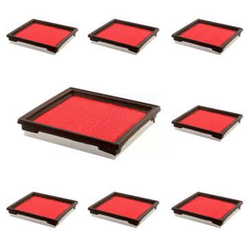 Engine Air Filter (8 Pack) For INFINITI G37 QX50 Nissan EX35 370Z G35 350Z EX37 G25 Q60 K57-102795