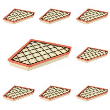 Engine Air Filter (8 Pack) For Cadillac Chevrolet Camaro ATS CTS K57-102806