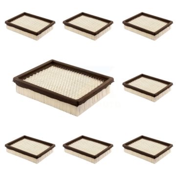 Engine Air Filter (8 Pack) For Chevrolet Cavalier Pontiac Sunfire Oldsmobile Buick Ciera K57-102851