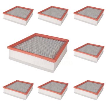 Engine Air Filter (8 Pack) For GMC Chevrolet Silverado 2500 HD Sierra 3500 K57-102869