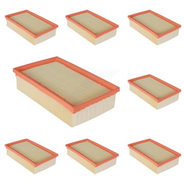 Engine Air Filter (8 Pack) For Volkswagen Tiguan Jetta Audi Golf Q3 GTI A3 Quattro R S3 K57-102900