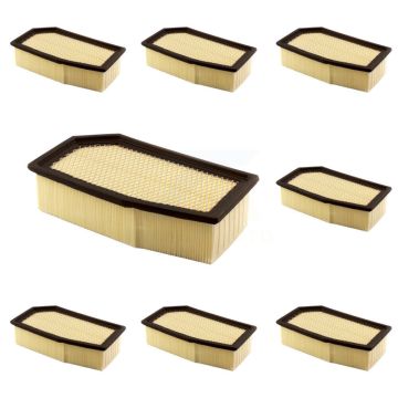 Engine Air Filter (8 Pack) For Ford E-350 Super Duty Club Wagon E-450 K57-102959