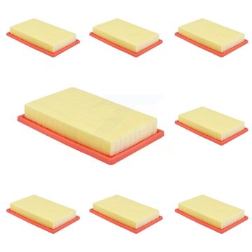 Engine Air Filter (8 Pack) For Mercedes-Benz GLC300 C300 E300 GLE350 E350 C43 AMG GLC350e K57-103075