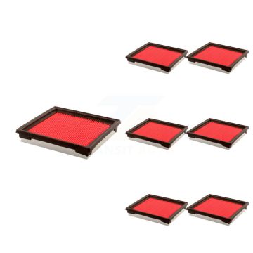 Engine Air Filter (7 Pack) For INFINITI G37 QX50 Nissan EX35 370Z G35 350Z EX37 G25 Q60 K57-103175