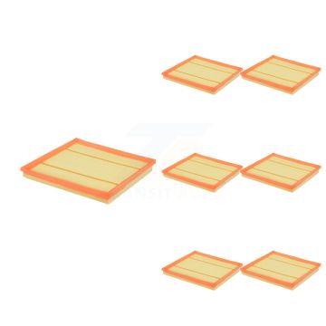 Engine Air Filter (7 Pack) For BMW X5 X3 X6 535i xDrive X4 GT 640i Gran Coupe 740Li 740Ld K57-103347