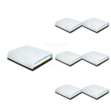 Engine Air Filter (7 Pack) For Ford F-350 Super Duty F-250 F-450 F-550 F-600 K57-103431
