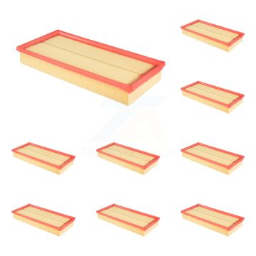 Engine Air Filter (9 Pack) For Land Rover Range Sport Defender 110 LR4 Discovery Velar 90 K57-103501