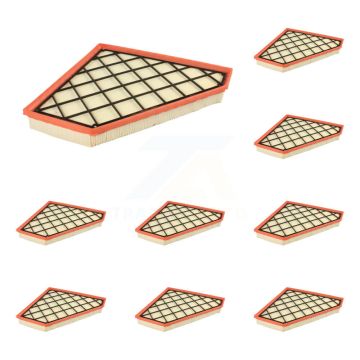 Engine Air Filter (9 Pack) For Cadillac Chevrolet Camaro ATS CTS K57-103566