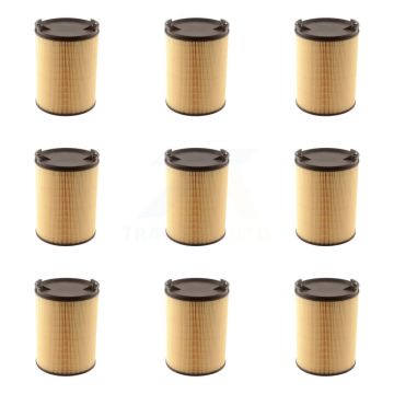 Engine Air Filter (9 Pack) For Chevrolet Colorado GMC Canyon Hummer H3 Isuzu i-280 i-350 K57-103574