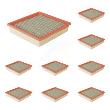 Engine Air Filter (9 Pack) For Toyota Highlander Lexus RX450h Dodge Durango Chrysler K57-103586