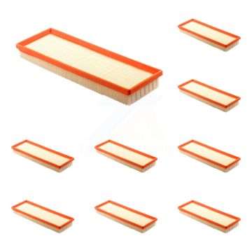 Engine Air Filter (9 Pack) For 2012-2017 Fiat 500 1.4L with Naturally Aspirated K57-103788