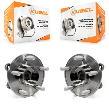 Front Wheel Bearing Hub Assembly Pair For Ford Fusion Lincoln MKZ Police Responder Hybrid K70-100242