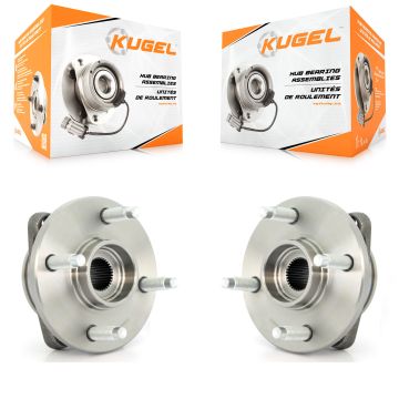 Front Wheel Bearing Hub Assembly Pair For Chevrolet Cobalt Pontiac G5 Saturn Ion Pursuit K70-100283