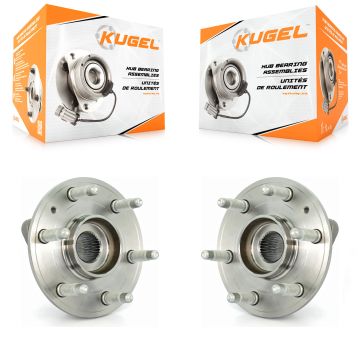 Front Wheel Bearing And Hub Assembly Pair For GMC Acadia Buick Enclave Chevrolet Traverse K70-100330