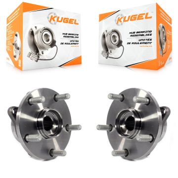 Front Wheel Bearing Hub Assembly Pair For Subaru Outback Impreza Forester Ascent WRX STI K70-100346