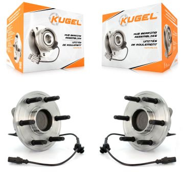 Front Wheel Bearing & Hub Assembly Pair For Chevrolet GMC Sierra 1500 Silverado Avalanche K70-100429