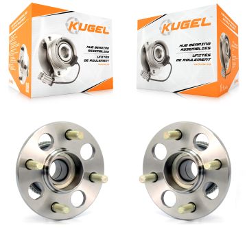 Rear Wheel Bearing And Hub Assembly Pair For Honda Civic K70-100566