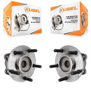 Rear Wheel Bearing And Hub Assembly Pair For Dodge Caravan Grand Chrysler Town & Country K70-100581