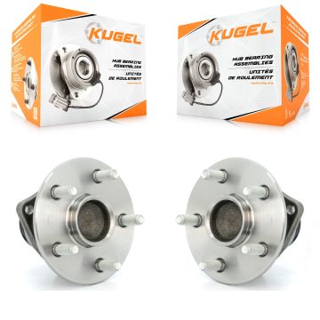 Rear Wheel Bearing Hub Assembly Pair For Toyota Corolla Matrix Pontiac Vibe Prius Celica K70-100604